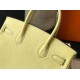 Migliore Repliche Borsa Hermes Birkin 30 cm in pelle Clemence Jaune Poussin GHW Economiche Outlet Online