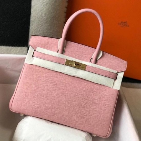 Perfette Qualità Repliche Borsa Hermes rosa Clemence Birkin 30 cm GHW Imitazione Perfette Qualità Repliche Borsa Hermes rosa Clemence Birkin 30 cm GHW Imitazione