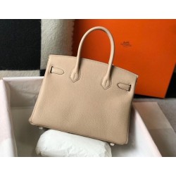 Perfette Qualità Repliche Borsa Hermes Trench Clemence Birkin 30 cm GHW Imitazione