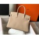Perfette Qualità Repliche Borsa Hermes Trench Clemence Birkin 30 cm GHW Imitazione