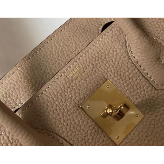Perfette Qualità Repliche Borsa Hermes Trench Clemence Birkin 30 cm GHW Imitazione