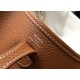 Migliore Repliche Mini borsa Hermes Evelyne III TPM in pelle Clemence oro Economiche Outlet Online