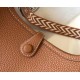 Migliore Repliche Mini borsa Hermes Evelyne III TPM in pelle Clemence oro Economiche Outlet Online