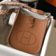 Migliore Repliche Mini borsa Hermes Evelyne III TPM in pelle Clemence oro Economiche Outlet Online