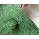 Migliore Repliche Mini borsa Hermes Evelyne III TPM in pelle Clemence verde criquet Economiche Outlet Online