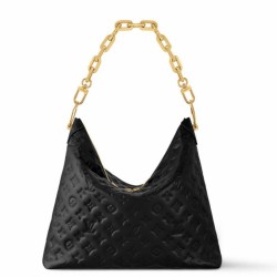 Migliore Repliche Borsa Louis Vuitton Coussin Hobo MM in pelle Monogram M12068 Economiche Outlet Online