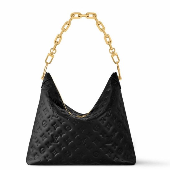 Migliore Repliche Borsa Louis Vuitton Coussin Hobo MM in pelle Monogram M12068 Economiche Outlet Online