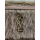 Miglior Falso Borsa a tracolla grande YSL Saint Laurent Niki in montone marrone Economiche Premium