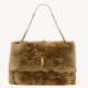Replica perfetta Borsa a tracolla oversize YSL Saint Laurent Niki in montone marrone Imitazione Outlet Online