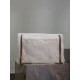 Miglior Falso Borsa a tracolla oversize YSL Saint Laurent Niki in montone bianco Economiche Premium