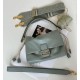 Repliche Borsa Fendi Mamma Baguette Media/Grande grigio tortora Imitazioni Outlet Italia