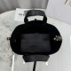 Repliche Borsa Dior Toujours Media/Grande pelle di vitello Macrocannage nera Imitazioni Outlet Italia