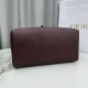 Repliche Borsa Dior Toujours Media/Grande pelle di vitello Macrocannage Borgogna Imitazioni Outlet Italia