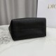Repliche Borsa Dior Toujours piccola in pelle di vitello Macrocannage Nero Imitazioni Outlet Italia