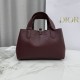 Repliche Borsa Dior Toujours piccola in pelle di vitello Macrocannage bordeaux Imitazioni Outlet Italia