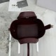 Repliche Borsa Dior Toujours piccola in pelle di vitello Macrocannage bordeaux Imitazioni Outlet Italia
