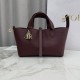 Repliche Borsa Dior Toujours piccola in pelle di vitello Macrocannage bordeaux Imitazioni Outlet Italia