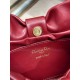 Repliche Borsa Dior Bow con fiocco chiaretto e metallo finitura oro Imitazioni Outlet Italia