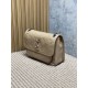 Repliche Borsa a tracolla vintage Niki media YSL Saint Laurent pelle cerata e oliata Albicocca Imitazioni Outlet Italia