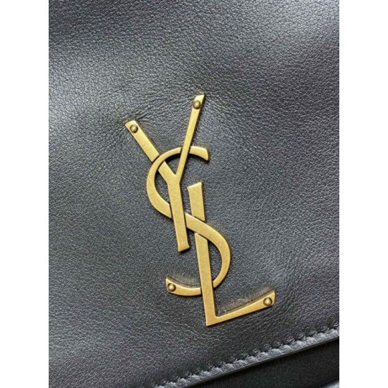 Repliche Borsa a tracolla YSL Saint Laurent Niki Besace grana nero Imitazioni Outlet Italia