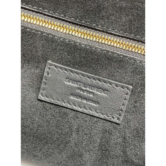 Repliche Borsa a tracolla YSL Saint Laurent Niki Besace grana nero Imitazioni Outlet Italia