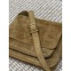 Repliche Borsa a tracolla YSL Saint Laurent Niki Besace marrone scamosciato  Imitazioni Outlet Italia