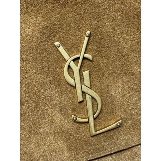 Repliche Borsa a tracolla YSL Saint Laurent Niki Besace marrone scamosciato  Imitazioni Outlet Italia