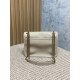 Repliche Borsa a spalla YSL Saint Laurent Niki Media/Grande pelle di agnello grana beige Imitazioni Outlet Italia