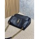 Repliche Borsa a spalla YSL Saint Laurent Niki Media/Grande pelle di agnello grana nero Imitazioni Outlet Italia