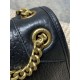 Repliche Borsa a spalla YSL Saint Laurent Niki Media/Grande pelle di agnello grana nero Imitazioni Outlet Italia