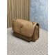 Repliche Borsa a spalla YSL Saint Laurent Niki Media/Grande pelle di agnello grana marrone Imitazioni Outlet Italia