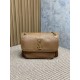Repliche Borsa a spalla YSL Saint Laurent Niki Media/Grande pelle di agnello grana marrone Imitazioni Outlet Italia