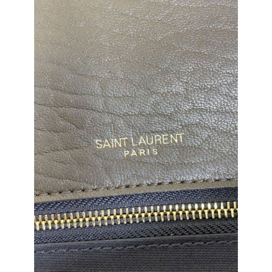 Replica Borsa a spalla YSL Saint Laurent Niki Media/Grande pelle di agnello grana caffè leggero False Online Repliche Borsa a spalla YSL Saint Laurent Niki Media/Grande pelle di agnello grana caffè leggero Imitazioni Outlet Italia