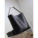 Repliche Borsa hobo YSL Saint Laurent Bold pelle liscia Nero Imitazioni Outlet Italia