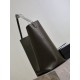 Repliche Borsa hobo YSL Saint Laurent Bold pelle liscia verde scuro Imitazioni Outlet Italia