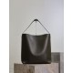 Repliche Borsa hobo YSL Saint Laurent Bold pelle liscia verde scuro Imitazioni Outlet Italia