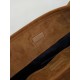 Repliche Borsa a secchiello morbida Niki YSL Saint Laurent pelle scamosciata caramello Imitazioni Outlet Italia