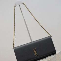 Repliche Pochette Kate YSL Saint Laurent pelle martellata nero Imitazioni Outlet Italia