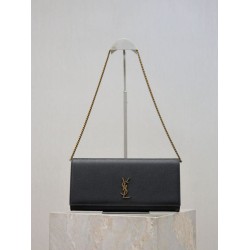 Repliche Pochette Kate YSL Saint Laurent pelle martellata nero Imitazioni Outlet Italia