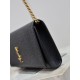 Repliche Pochette Kate YSL Saint Laurent pelle martellata nero Imitazioni Outlet Italia