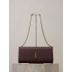 Repliche Pochette Kate YSL Saint Laurent pelle martellata Marrone Imitazioni Outlet Italia