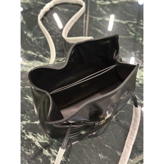 Replica Borsa a spalla Prada Dada piccola in nappa nera False Online Repliche Borsa a spalla Prada Dada piccola in nappa nera Imitazioni Outlet Italia