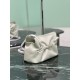 Repliche Borsa a spalla Prada Dada piccola in nappa beige Imitazioni Outlet Italia