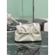 Repliche Borsa a spalla Prada Dada piccola in nappa beige Imitazioni Outlet Italia