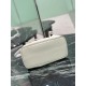 Repliche Borsa a spalla Prada Dada piccola in nappa beige Imitazioni Outlet Italia