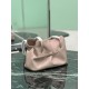 Repliche Borsa a spalla Prada Dada piccola in nappa rosa Imitazioni Outlet Italia