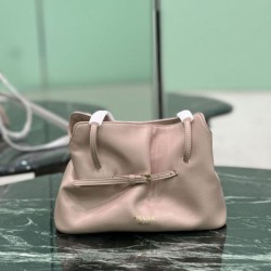 Repliche Borsa a spalla Prada Dada piccola in nappa rosa Imitazioni Outlet Italia