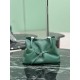 Repliche Borsa a spalla Prada Dada piccola in nappa verde Imitazioni Outlet Italia