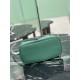 Repliche Borsa a spalla Prada Dada piccola in nappa verde Imitazioni Outlet Italia