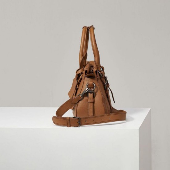 Repliche Borsa a mano grande Prada 1BG604 Marrone Imitazioni Outlet Italia